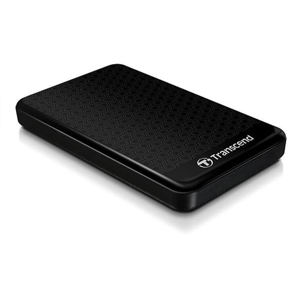 Ekstern HDD storejet (2tb, USB 3.0, farve sort, ts2tsj25a3k), Transcend