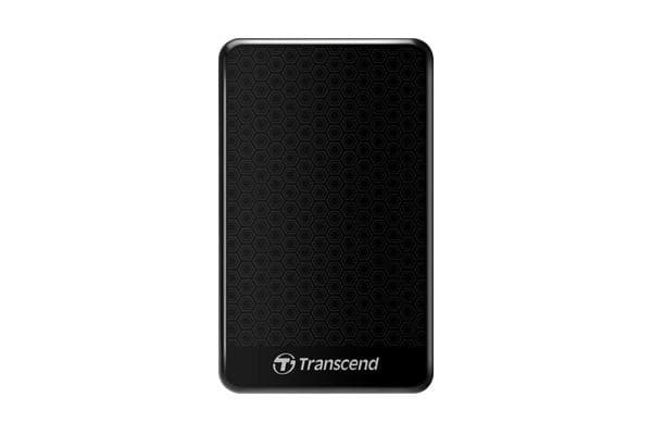 Ekstern HDD storejet (2tb, USB 3.0, farve sort, ts2tsj25a3k), Transcend