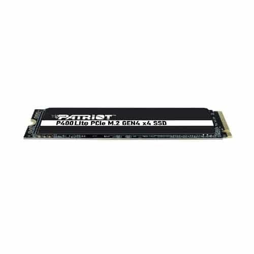 SSD p400 lite (500gb, m.2, PCie, nvme, skrivhastighet 2400 mbyte/sek, läshastighet 3500 mbyte/sek, 3,8 mm, p400lp500gm28h), Patriot