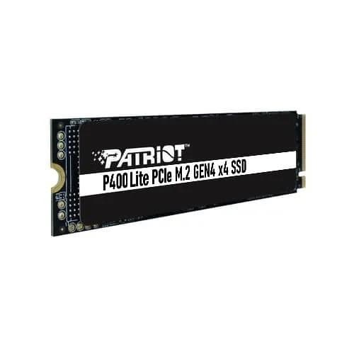 SSD p400 lite (500gb, m.2, PCie, nvme, skrivhastighet 2400 mbyte/sek, läshastighet 3500 mbyte/sek, 3,8 mm, p400lp500gm28h), Patriot