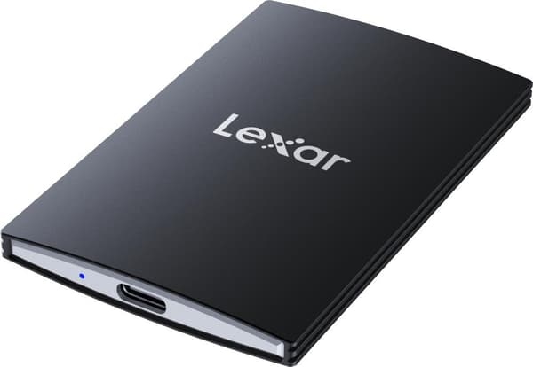 Ekstern SSD sl500 (4tb, USB 3.2, skrivehastighed 1800 mbytes/sek., læsehastighed 2000 mbytes/sek., lsl500x004t-rnbng), Lexar