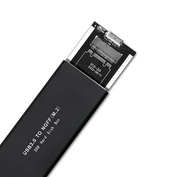 Qoltec hårddiskhölje M.2 SATA SSD NGFF - 5901878518541