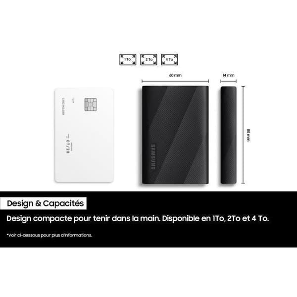 SAMSUNG Extern SSD T9 4 TB MU-PG4T0B/EU
