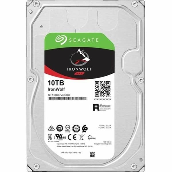 Seagate IronWolf ST10000VN000 10TB 7200rpm 3,5" hårddisk