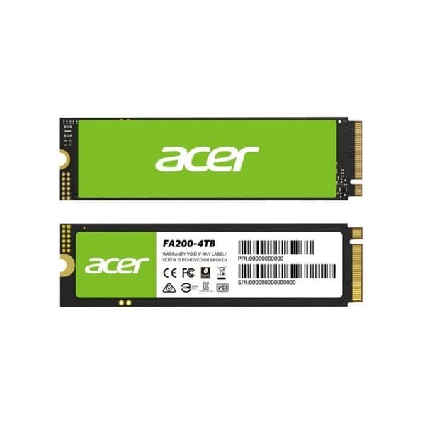 SSD-hårddisk - ACER - S650 - 4TB - Flerfärgad - 10x10x2 cm