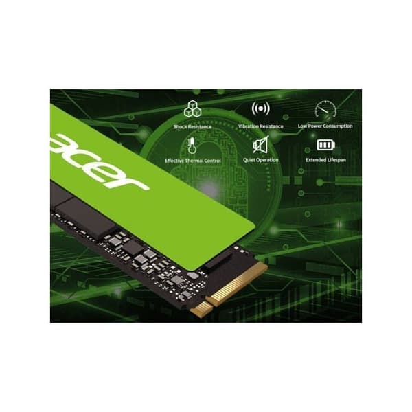 SSD-hårddisk - ACER - S650 - 4TB - Flerfärgad - 10x10x2 cm