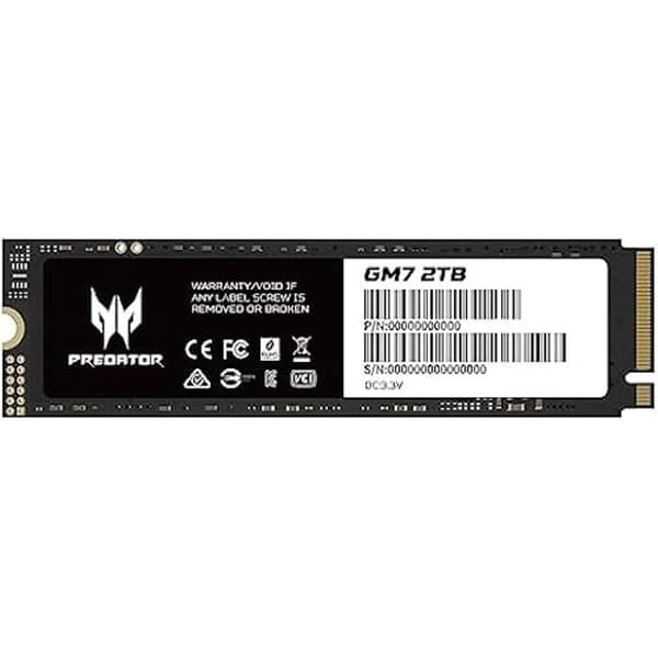 SSD - ACER - Predator GM7 - 2 TB - M.2 - PCI Express 4.0 NVMe