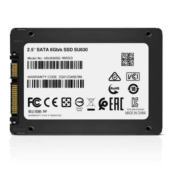 ADATA ULTIMATE SU630 2,5" 960 GB SATA 3D2 QLC SSD