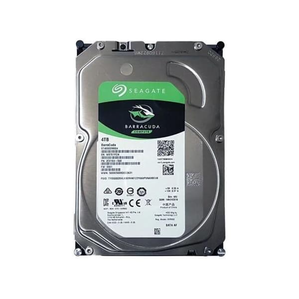 SEAGATE BarraCuda 4TB intern hårddisk - SATA 6Gb/s - 5400 RPM - 256MB - 190MB/s