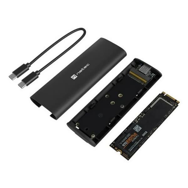 Ekstern Boks Natec NKZ-2286 Sort (Sort)