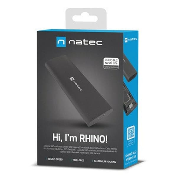 Ekstern Boks Natec NKZ-2286 Sort (Sort)