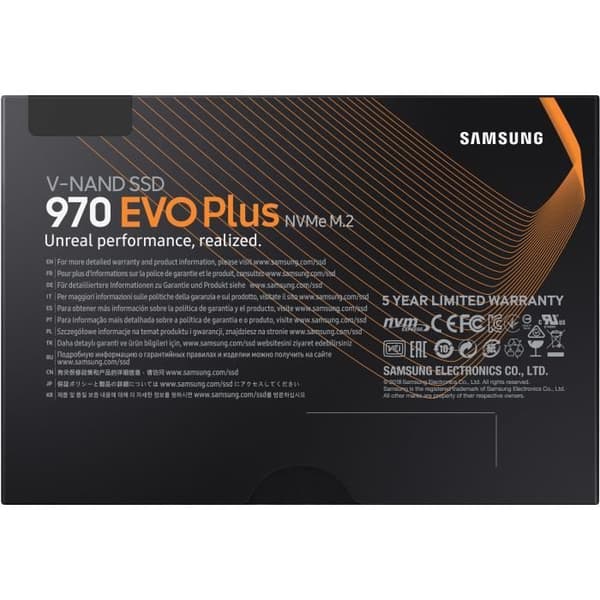 Intern SSD Samsung SSD 970 EVO PLUS - MZ-V7S2T0BW - 2TB