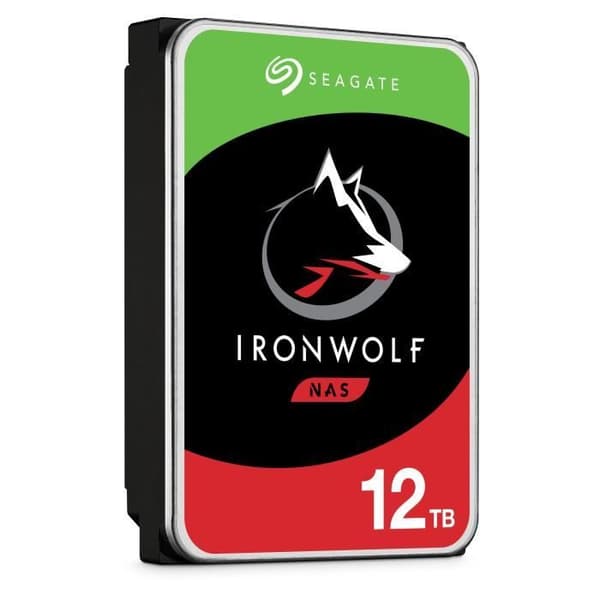 SEAGATE - Intern hårddisk - NAS IronWolf - 12TB - 7200rpm - 3,5"
