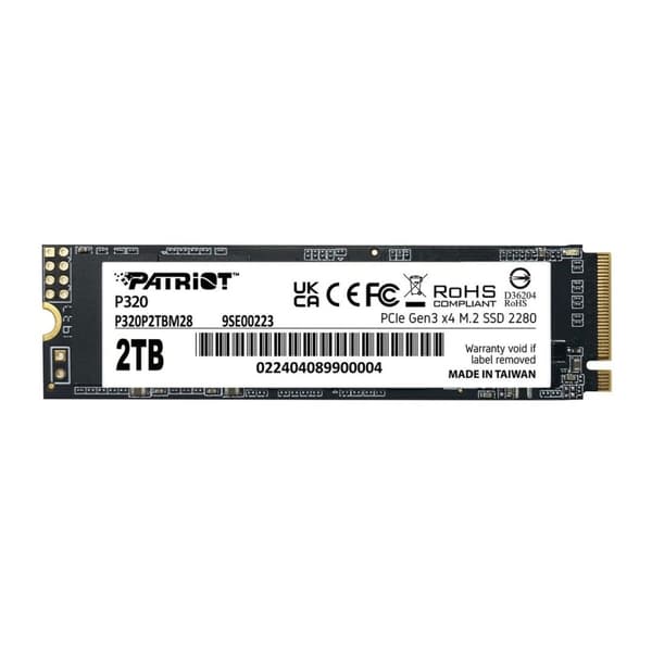 Kovalevy Patriot Memory P320P2TBM28 2 TB SSD