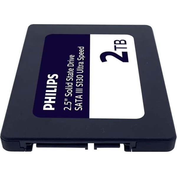 SSD Intern - PHILIPS - S130 - 2 To - 2.5 tum - SATA III - Ultra-snabb