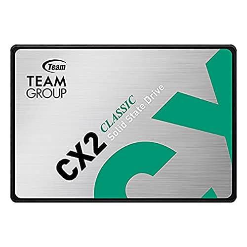 Team Group CX2 CLASSIC - SSD - 512 Gt - sisäinen - 2,5" (6,4 cm) - SATA 6 Gb/s - vihreä (T253X6512G0C101)