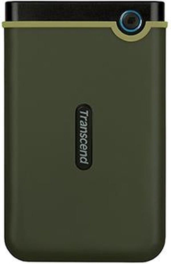 Transcend StoreJet® 25M3G 2 TB 2,5" extern hårddisk USB 3.2 Gen 2 (USB 3.1) Army Green TS2TSJ25M3G