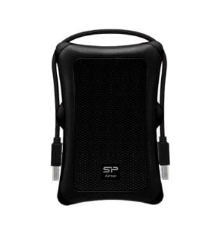 Silicon Power Armor A30 ekstern harddisk 1000 GB Sort