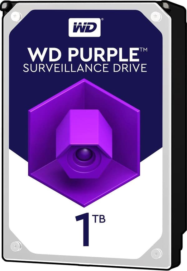 Western Digital WD Purple - Sisäinen kiintolevy 3,5" - 1 TB
