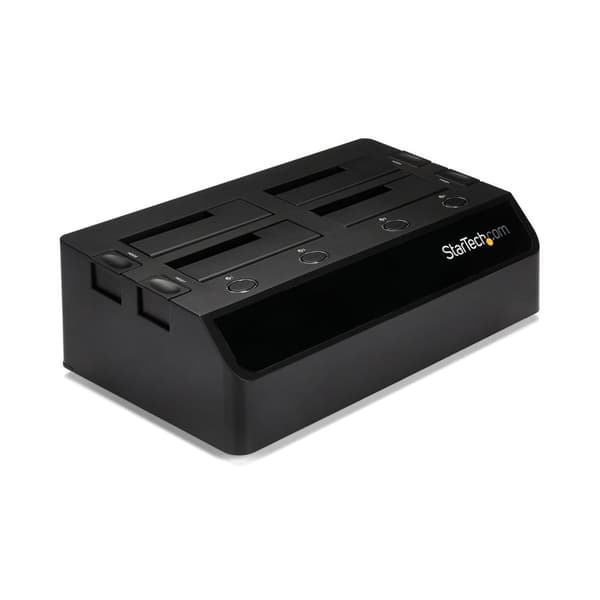 Startech USB 3.0 til 4-Bay HDD Dock med UASP og blæsere