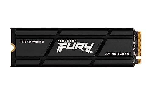 Kingston FURY Renegade - SSD - 4TB - intern - M.2 2280 - PCIe 4.0 x4 (NVMe) - integreret heatsink (SFYRDK/4000G)