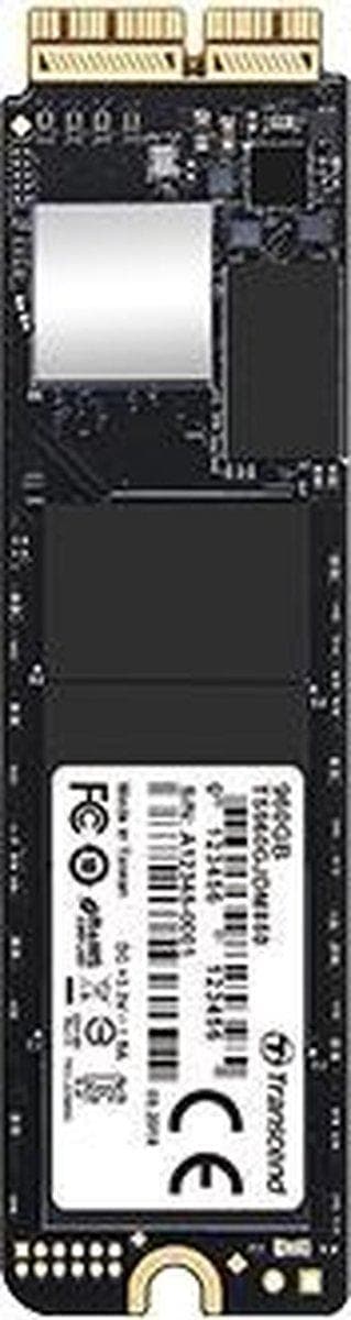 Transcend JetDrive™ 850 Mac NVMe/PCIe M.2 SSD 2280 -kiintolevy 960 Gt M.2 NVMe PCIe 3.0 x4