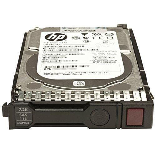 Hewlett-Packard HP Midline - Hard drive - 1TB - hot-swap - 6.4 cm SFF (2.5" SFF) - SAS-2 - 7200 rpm (605835-B21)