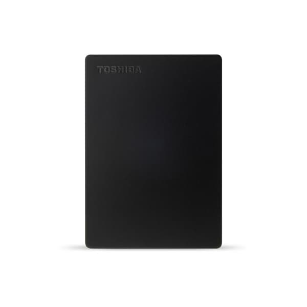 Toshiba Canvio Slim - Hårddisk - 2 TB - extern (bärbar) - 2,5" (6,4 cm) - USB 3.2 Gen 1 - svart