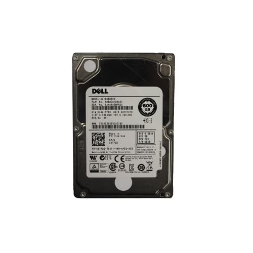 Dell - hårddisk - 600 GB - intern - 2,5" (6,4 cm) - SAS - 10 000 rpm - för PowerVault MD3200, MD3660f