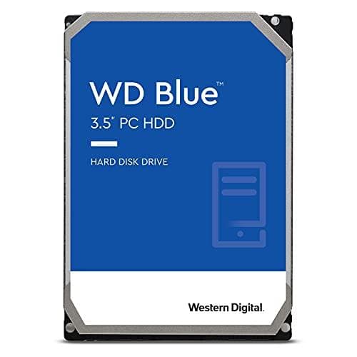 WD Blue WD60EZAX - Kiintolevy - 6 TB - sisäinen - 3,5" (8,9 cm) - SATA 6 Gb/s - 5400 rpm - puskuri: 256 MB