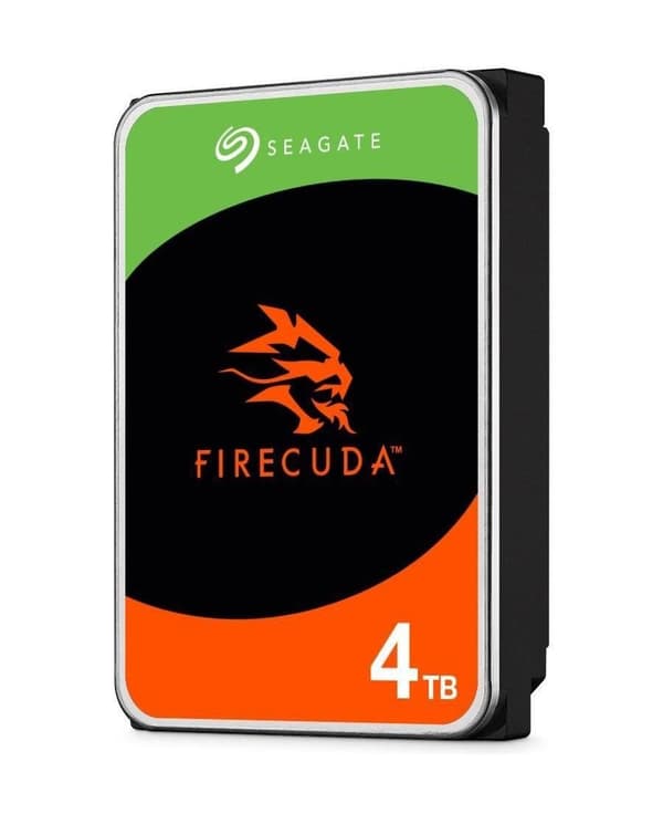 Seagate FireCuda ST4000DXA05 - Hard drive - 4 TB - internal - 3.5" (8.9 cm) - SATA 6Gb/s - 7200 rpm - buffer: 256 MB - with 3 years Seagate Rescue dat