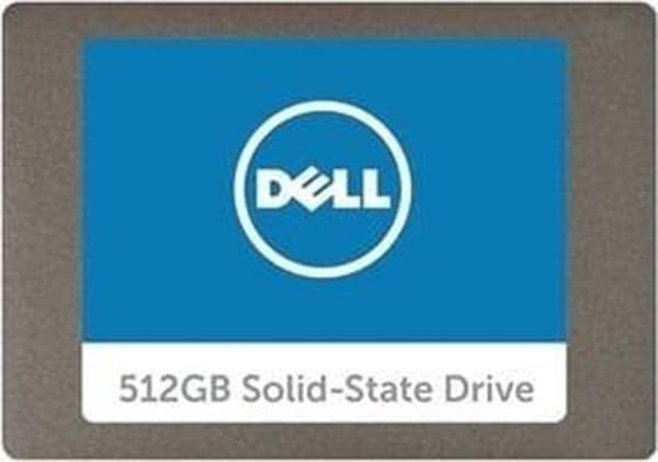 Dell - SSD - 512 GB - intern - 2,5" (6,4 cm) - SATA - för Inspiron 15 5567, 17 5767, 3593, Latitude 5521, 7414, OptiPlex 30XX, 5480, 70XX, 90XX