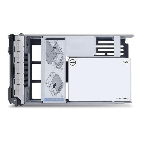Dell - Kundsats - SSD - 480 GB - hot-swap - 2,5" (6,4 cm) (i 8,9 cm fack) (i 3,5" fack) - SATA 6 Gb/s - för PowerEdge T330, T430, T630, PowerEdge R230