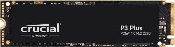 Crucial P3 Plus 500 GB NVMe M.2 2280SS SSD (CT500P3PSSD8)