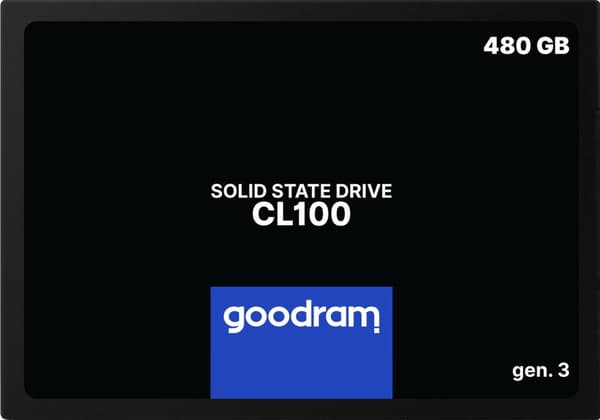 SSD Goodram CL00 480GB (540MB/s Læst 460MB/s)