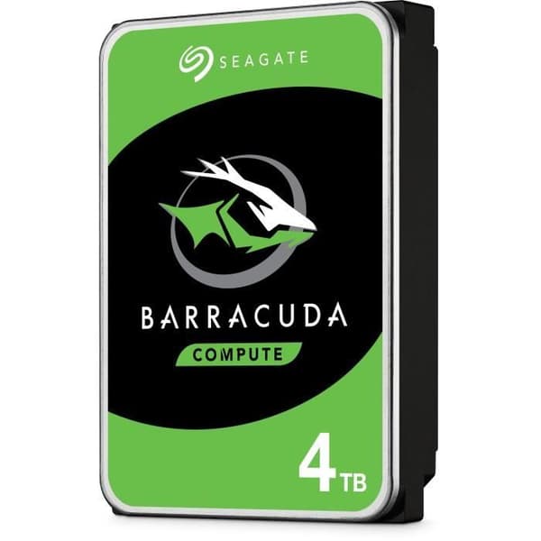 SEAGATE - Intern hårddisk HDD - BarraCuda - 4TB - 5400 rpm - 3,5"
