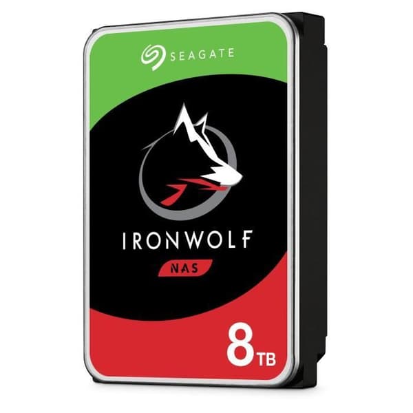 SEAGATE TECHNOLOGY - IronWolf - Intern hårddisk - 8TB - För IronWolf NAS