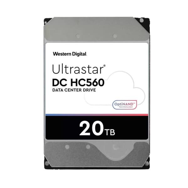 WESTERN DIGITAL HÅRDDISK ULTRASTAR 20TB SAS 0F38652