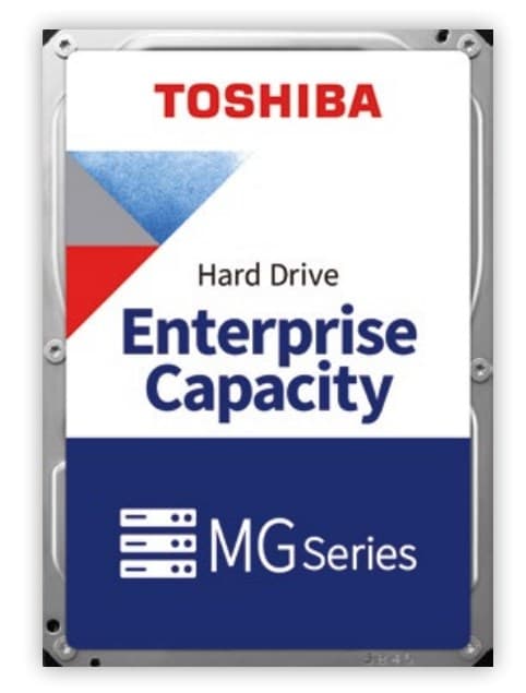 Toshiba MG-serien intern hårddisk 20 TB 7200 RPM 512 MB 3,5" seriell ATA