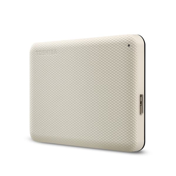 Toshiba Canvio Advance ekstern harddisk 1 TB 2,5" USB Type-A 2.0/3.2 Gen 1 (3.1 Gen 1) Hvid