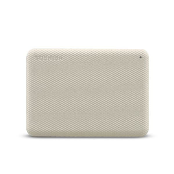 Toshiba Canvio Advance extern hårddisk 1 TB 2,5" USB Typ-A 2.0/3.2 Gen 1 (3.1 Gen 1) Vit