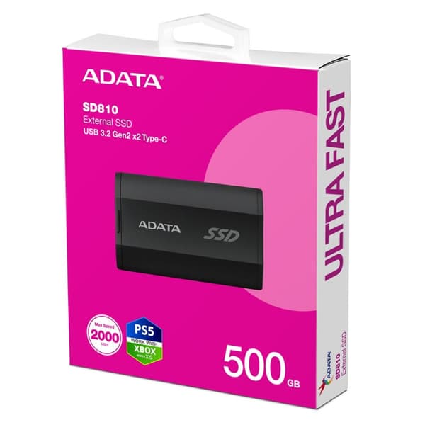 ADATA SD810 500GB Svart