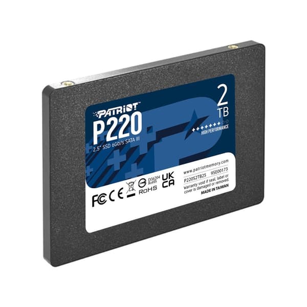 Patriot-minne P220 2TB 2,5" Seriell ATA III