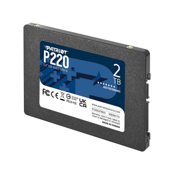 Patriot-minne P220 2TB 2,5" Seriell ATA III
