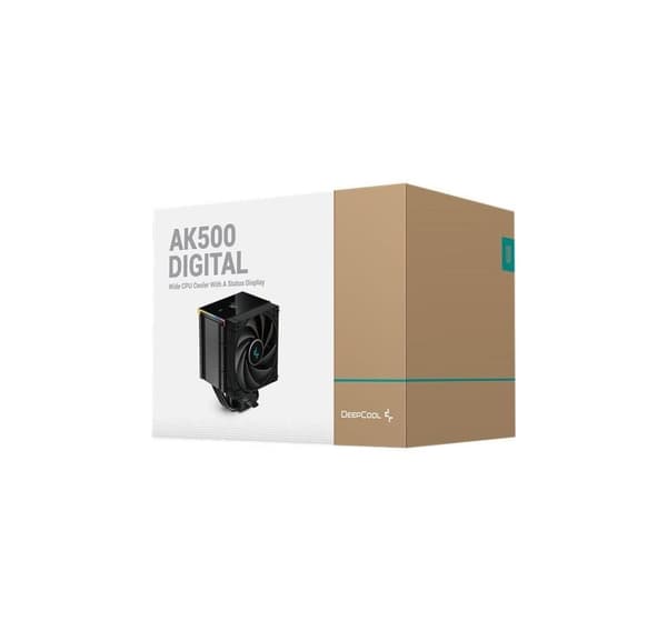 Deepcool, Digital Processor Air Cooler, AK500 Sort