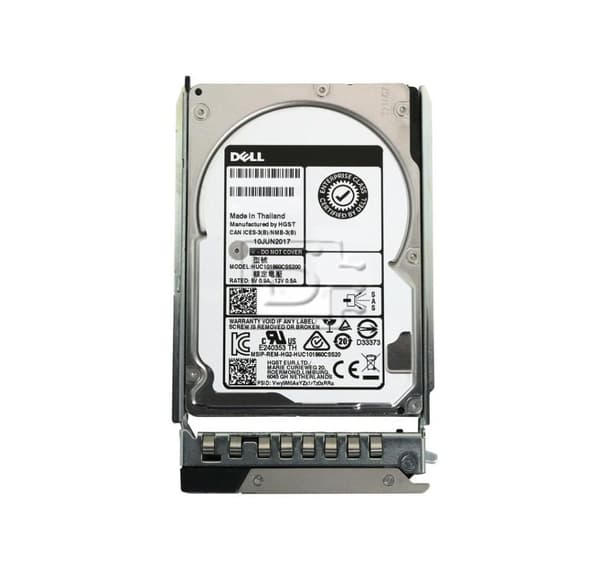 Dell, hårddisk 2,5" / 1,2TB / 10K / SAS / 12Gbps / 512n / Hot-Plug 14G Rx40