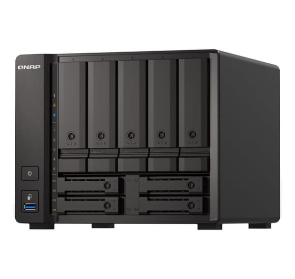 QNAP, 9-bay QuTS hero NAS, TS-H973AX-8G