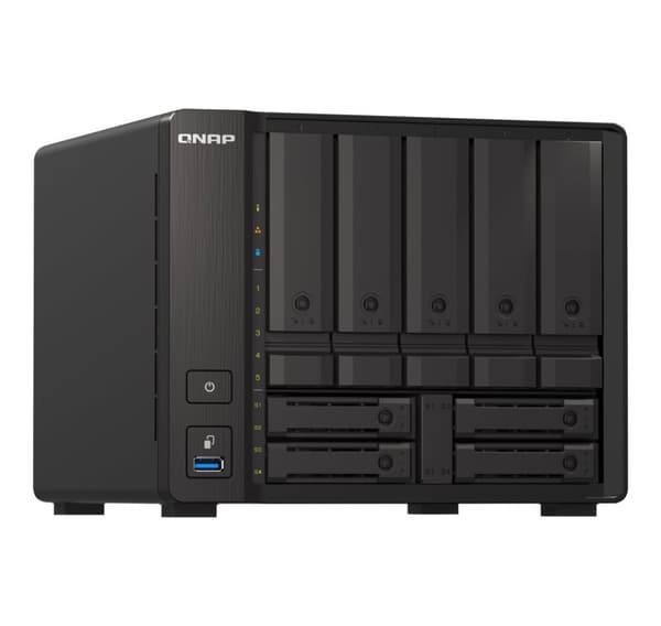 QNAP, 9-bay QuTS hero NAS, TS-H973AX-8G