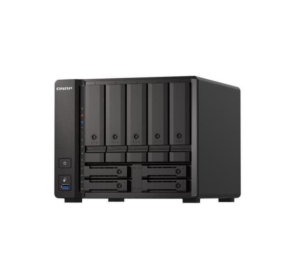 QNAP, 9-bay QuTS hero NAS, TS-H973AX-8G
