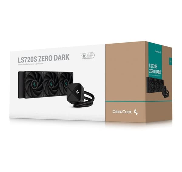 Deepcool, Digital Liquid CPU Cooler, LS720S ZERO DARK